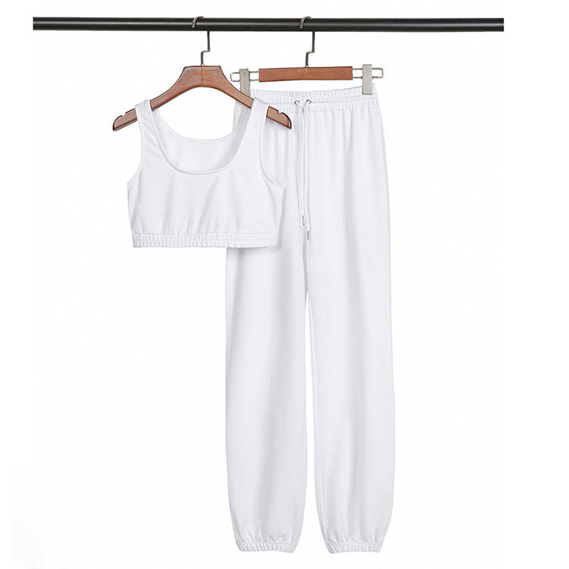 HOT SALES JERSEY VEST AND ELASTICATED WAISTBAND  JOGGER SETS